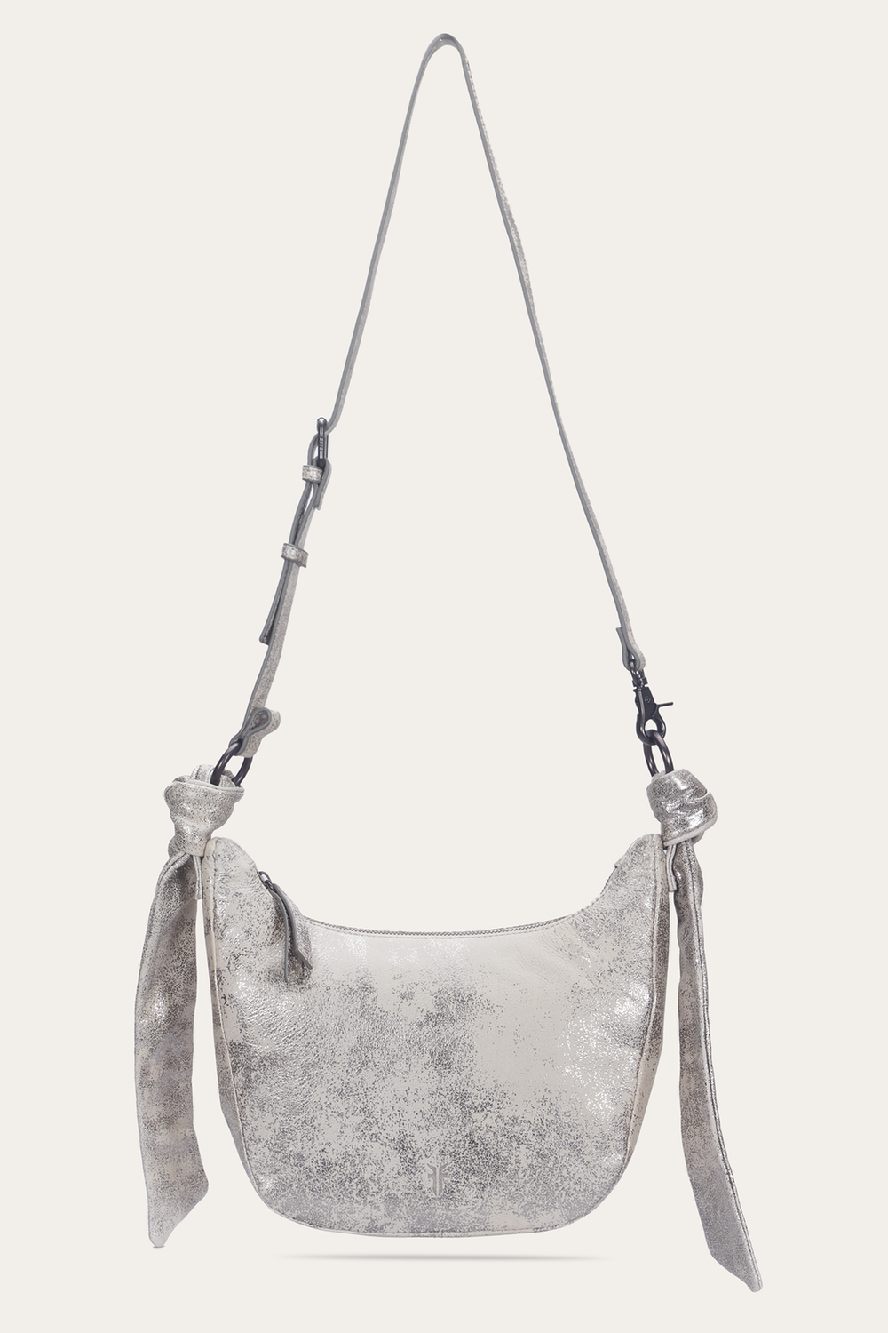 Frye Women's Nora Crossbody Bag Cream Metallic