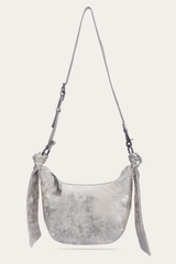 Frye Women's Nora Crossbody Bag Cream Metallic
