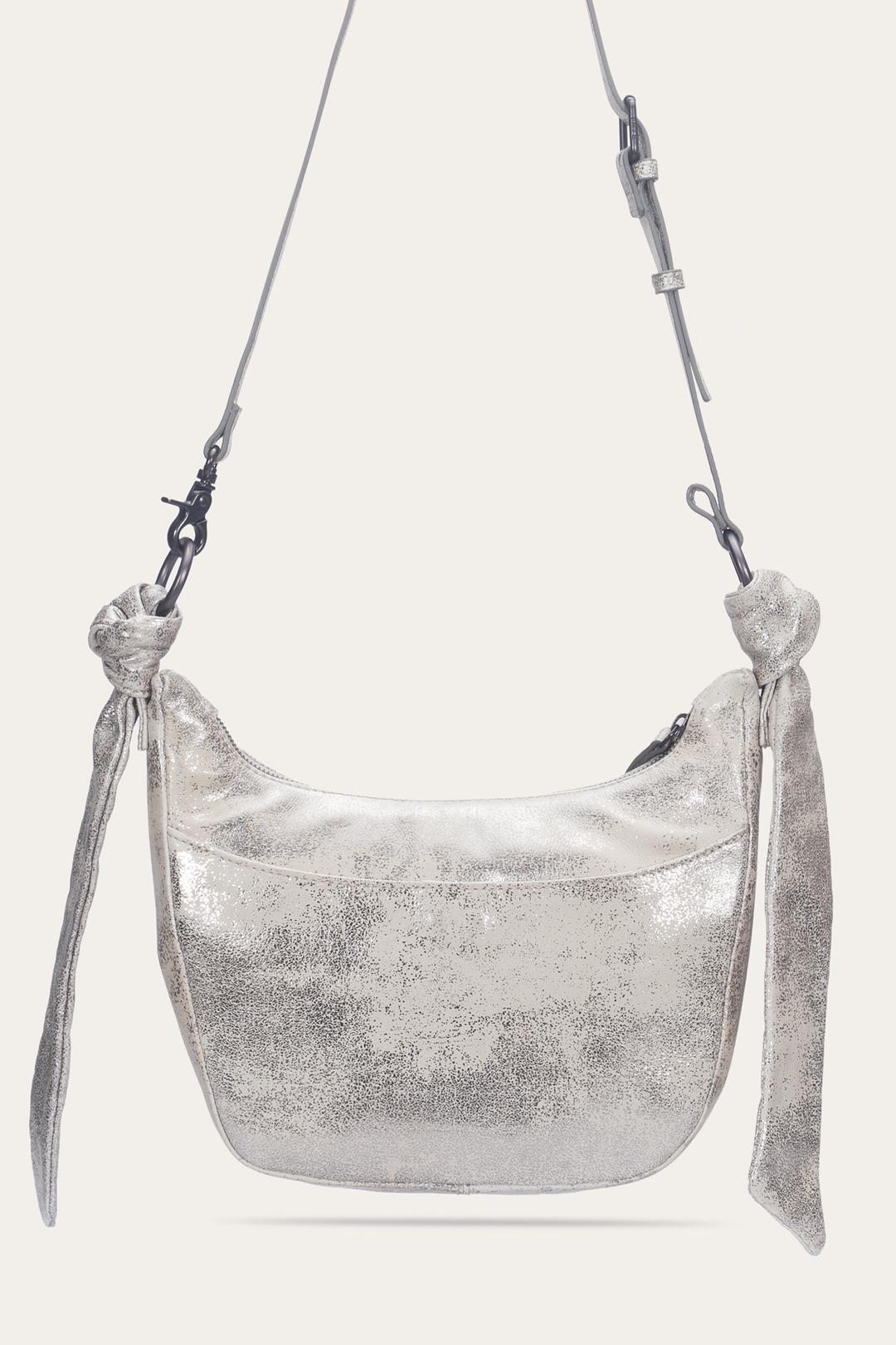 Frye Women's Nora Crossbody Bag Cream Metallic