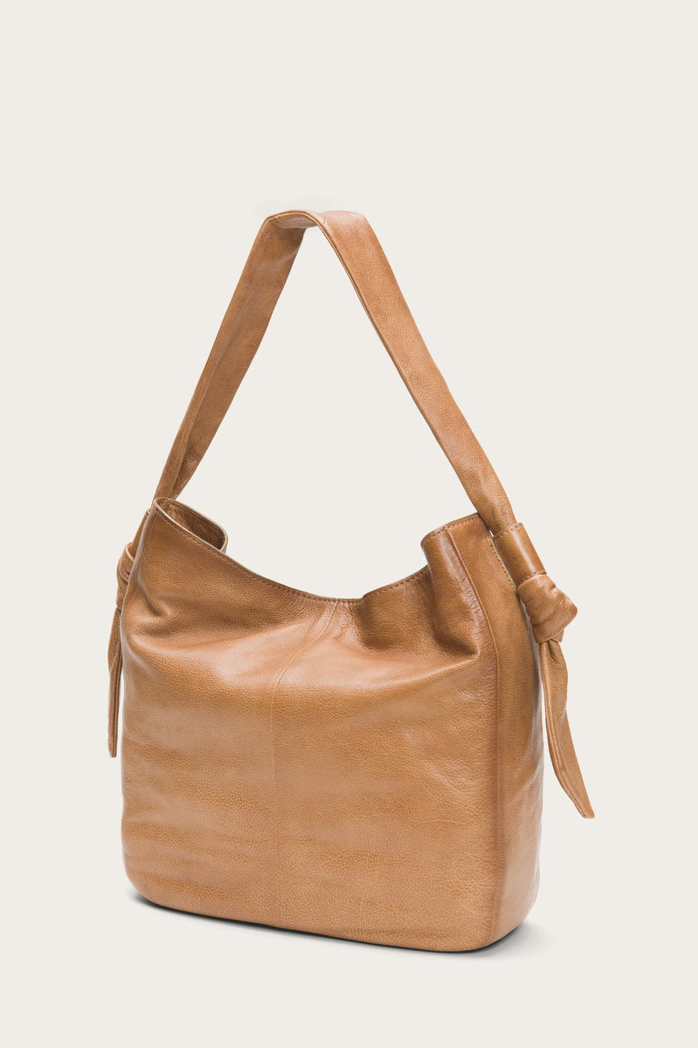 Frye Nora Knotted Hobo in Beige Beige