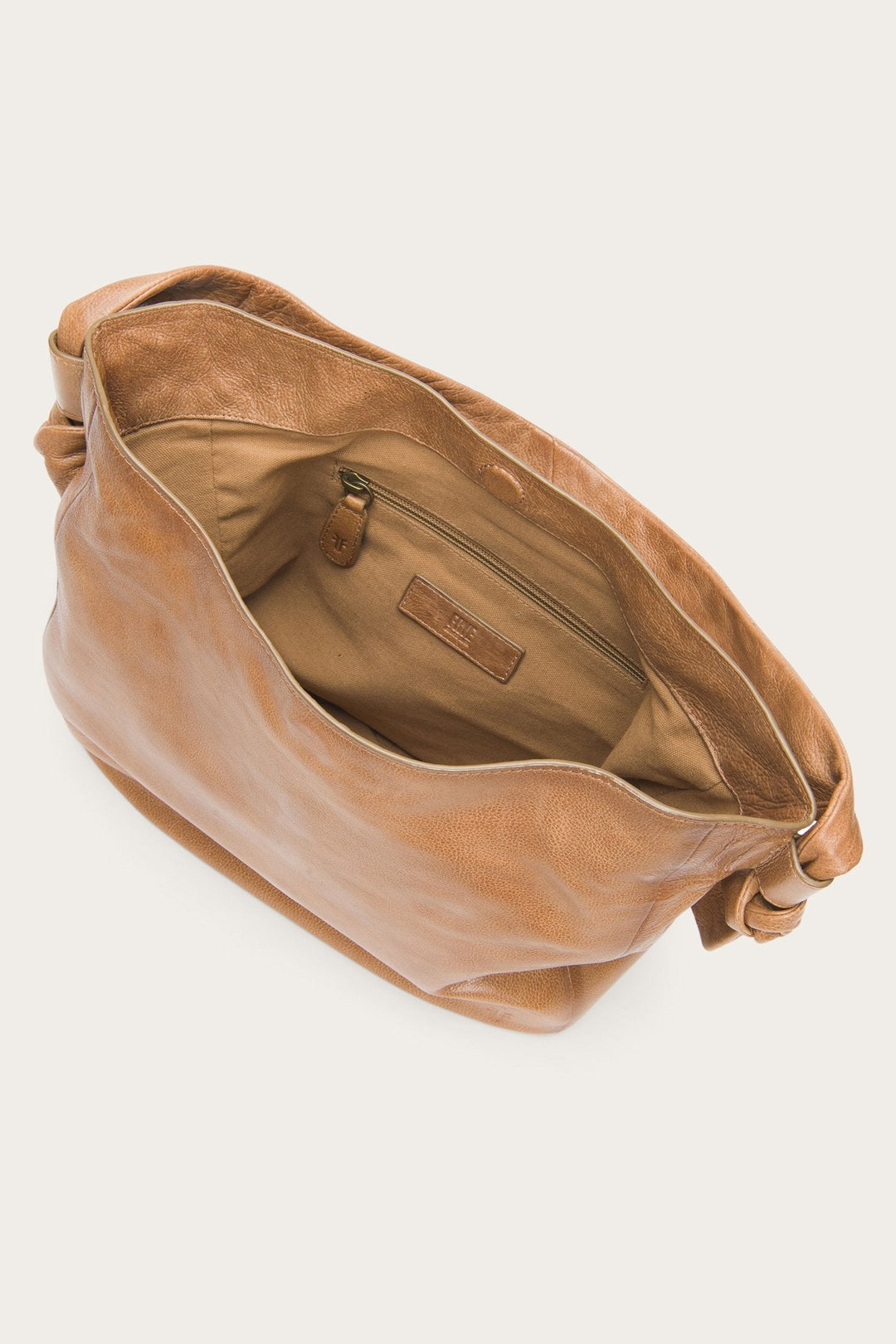 Frye Nora Knotted Hobo in Beige Beige
