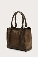 Frye Melissa Dark Brown Tote Dark Brown