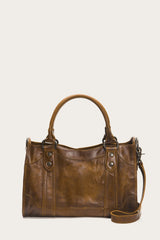 Frye Melissa Cognac Satchel Cognac