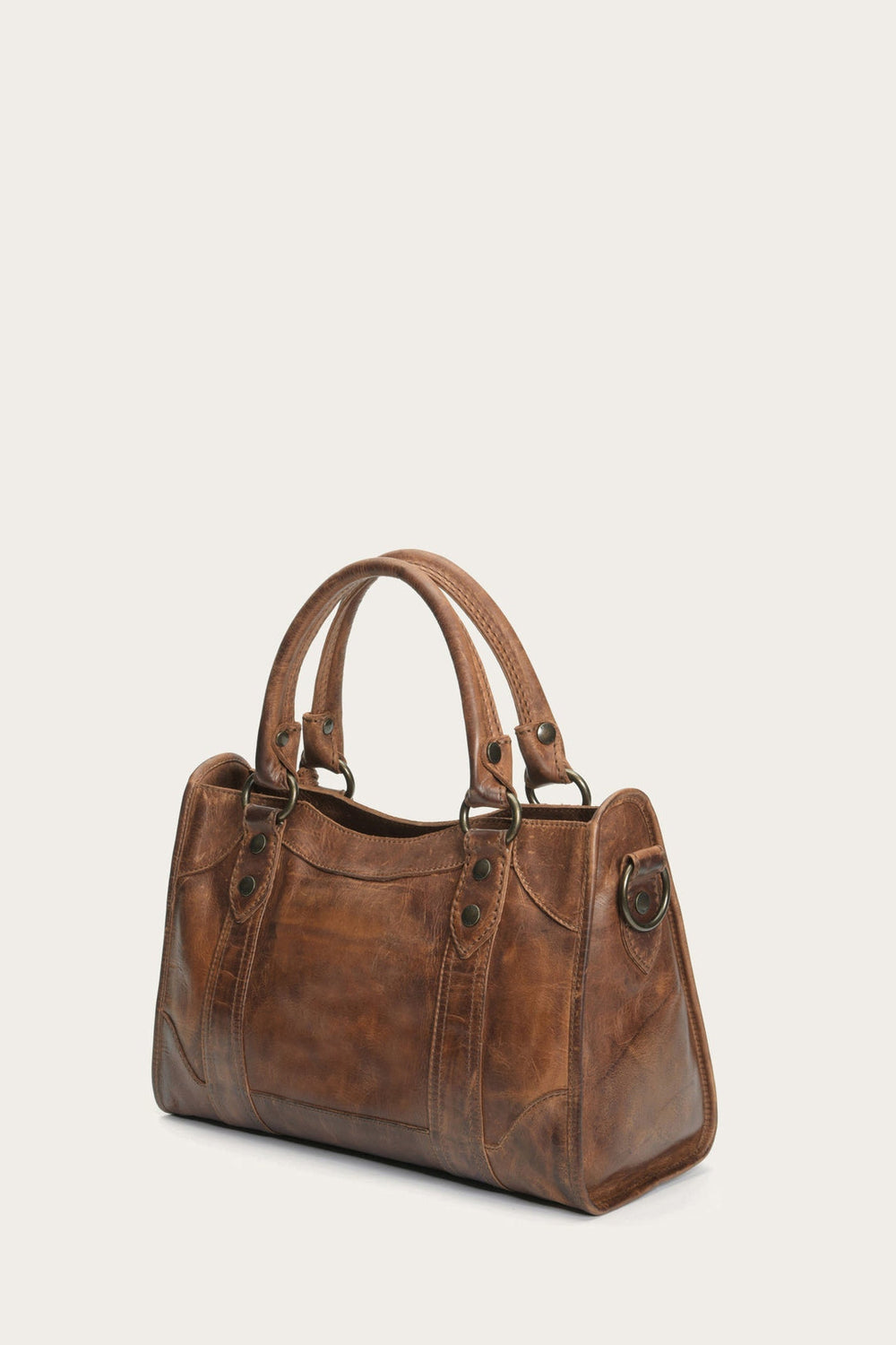 Frye Melissa Cognac Satchel Cognac