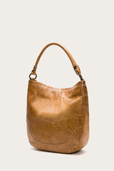 Frye Melissa Beige Hobo Beige