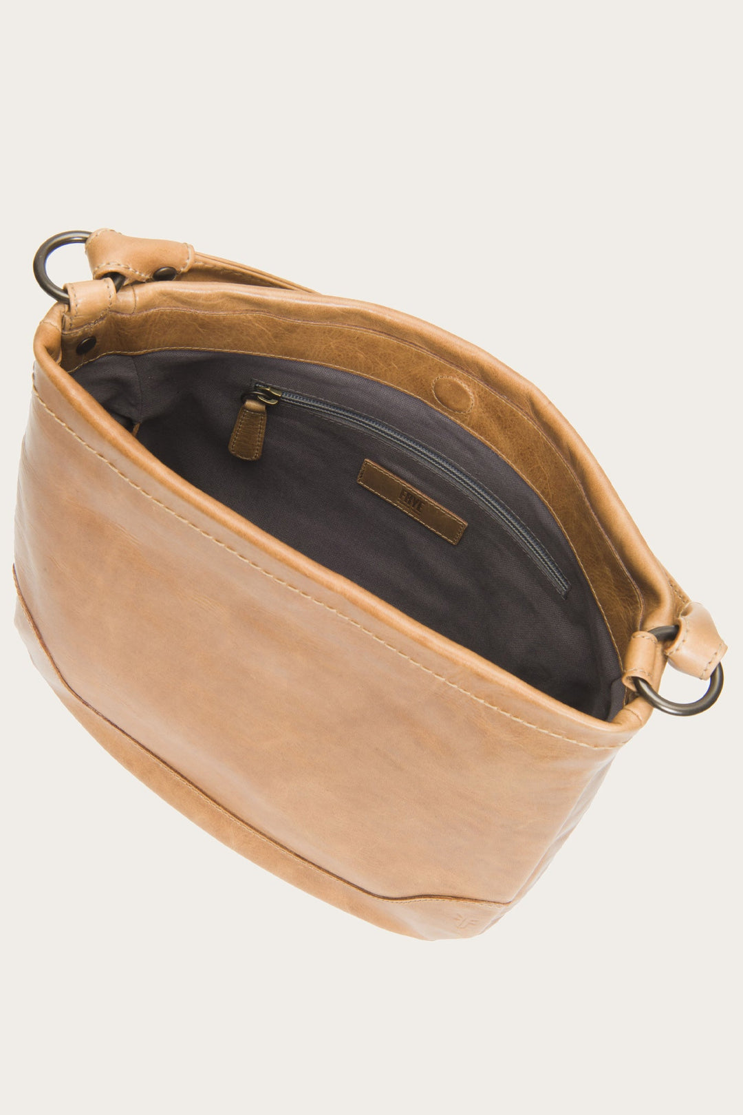 Frye Melissa Beige Hobo Beige
