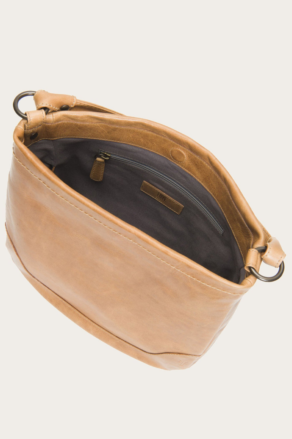 Frye Melissa Beige Hobo Beige