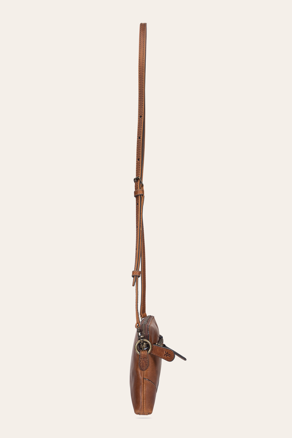 Frye Melissa Cognac Crossbody Wristlet Cognac