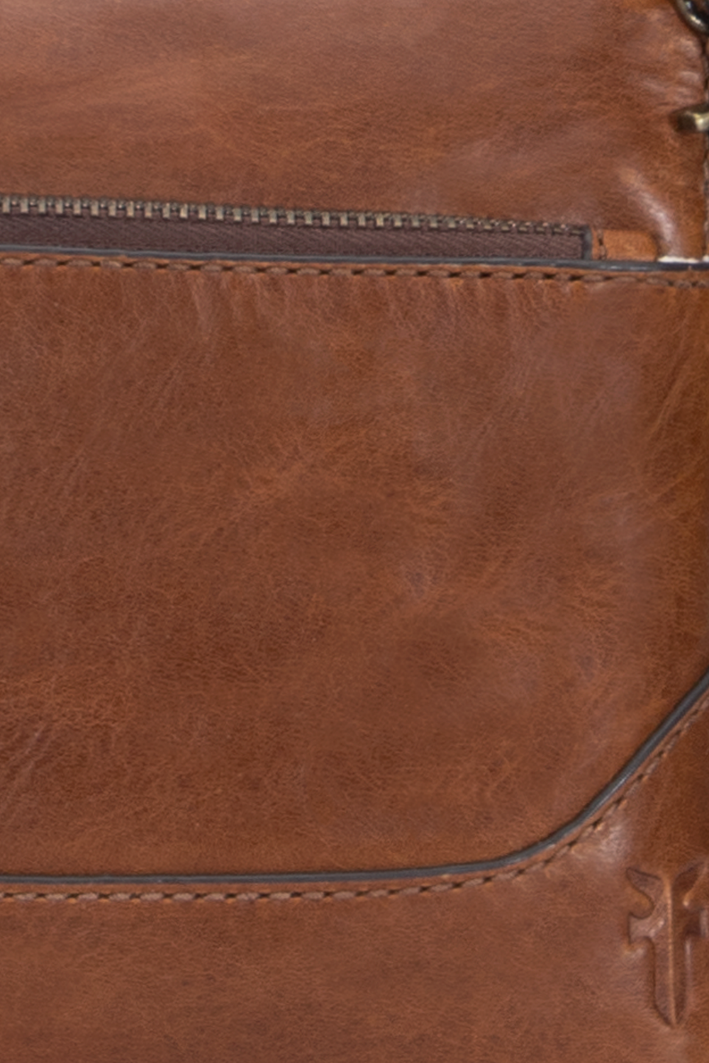 Frye Melissa Cognac Crossbody Wristlet Cognac