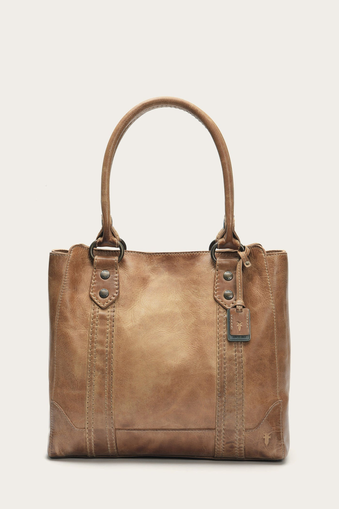 Frye Melissa Beige Tote Beige