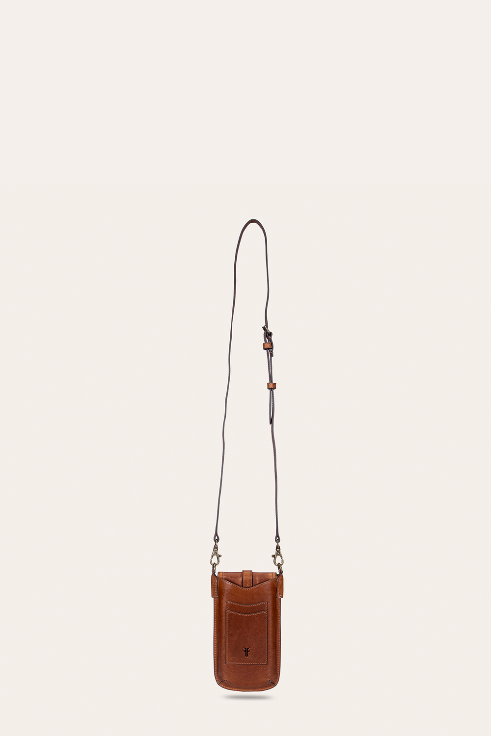 Frye Melissa Cognac Phone Pouch Cognac