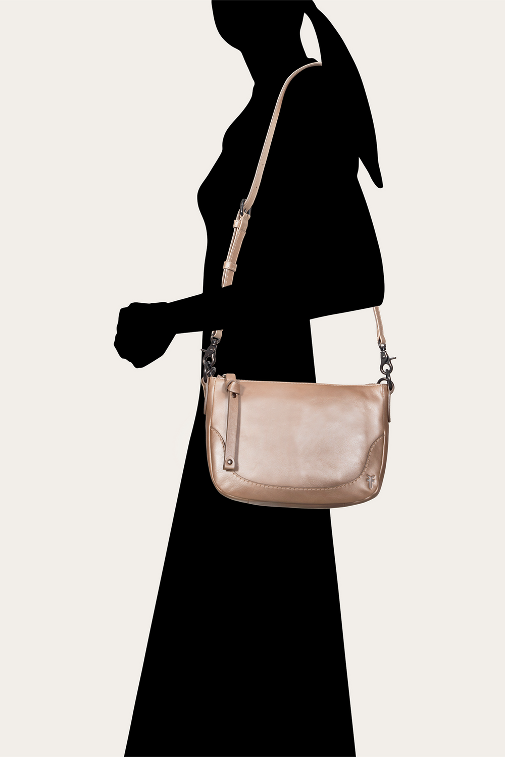 Frye Light Bronze Melissa Crossbody Light Bronze