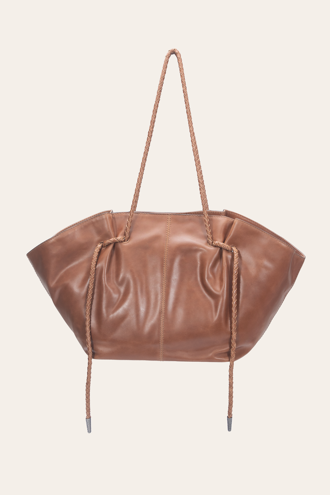 Frye Cognac Caroline Shopper Cognac