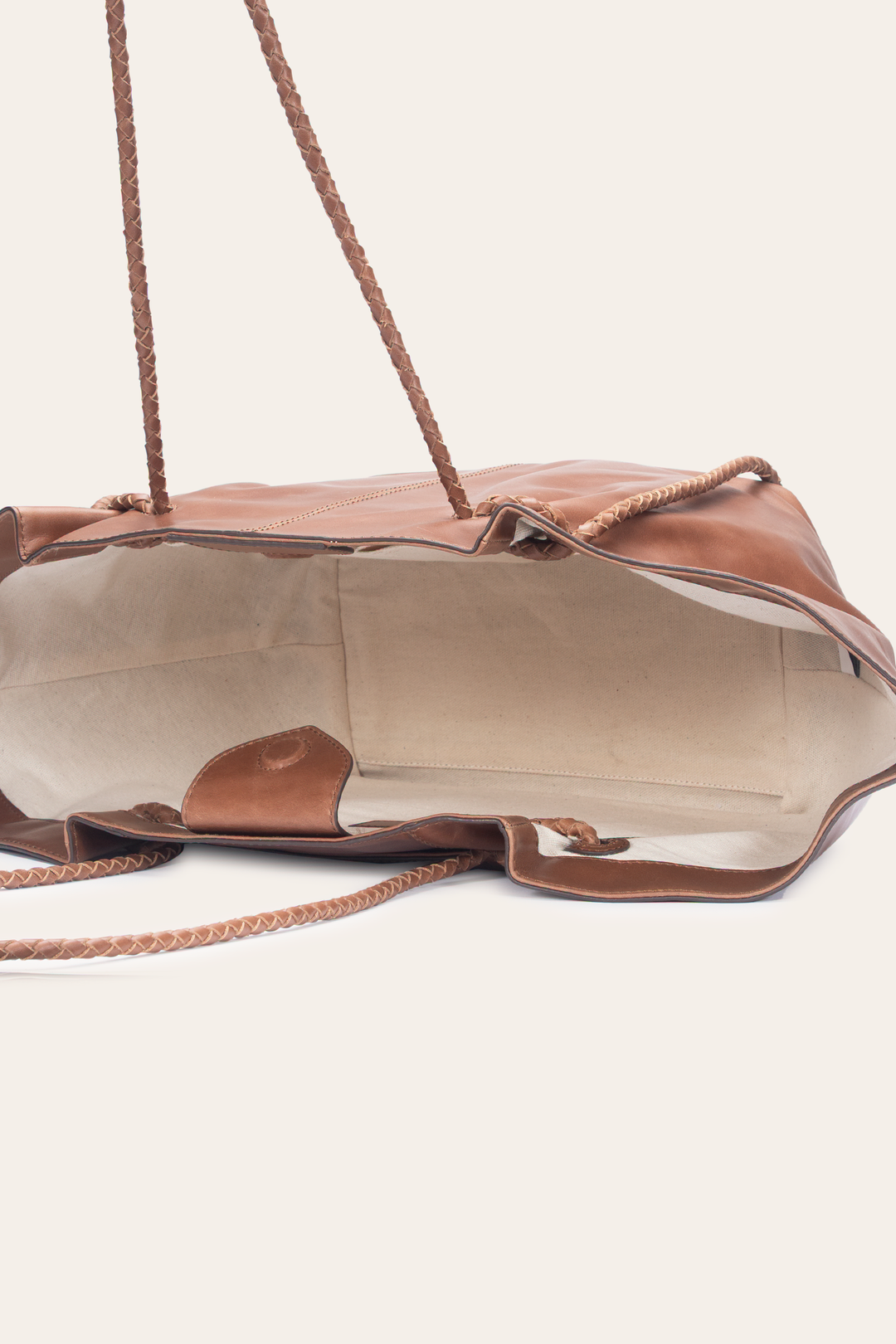 Frye Cognac Caroline Shopper Cognac