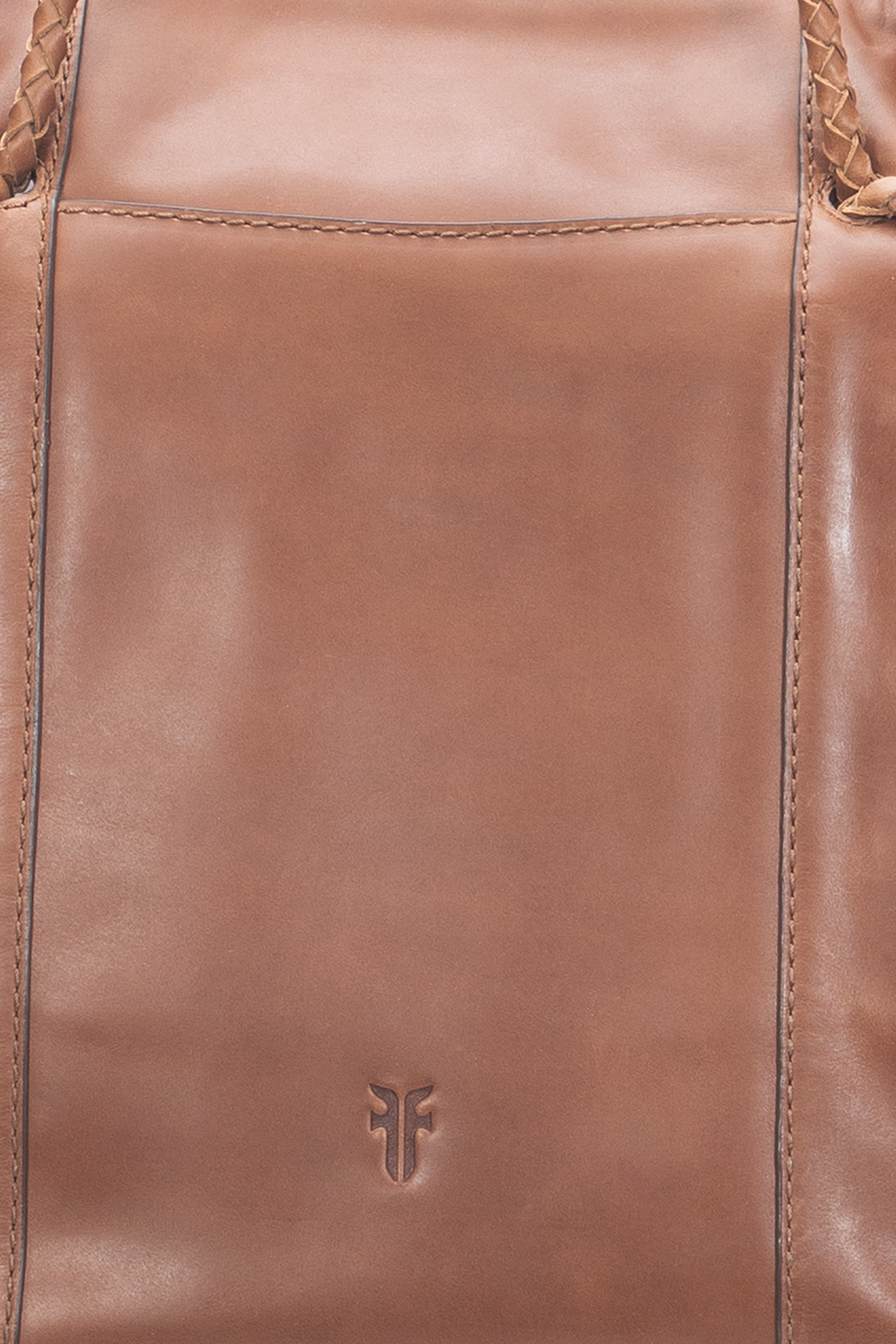 Frye Cognac Caroline Shopper Cognac