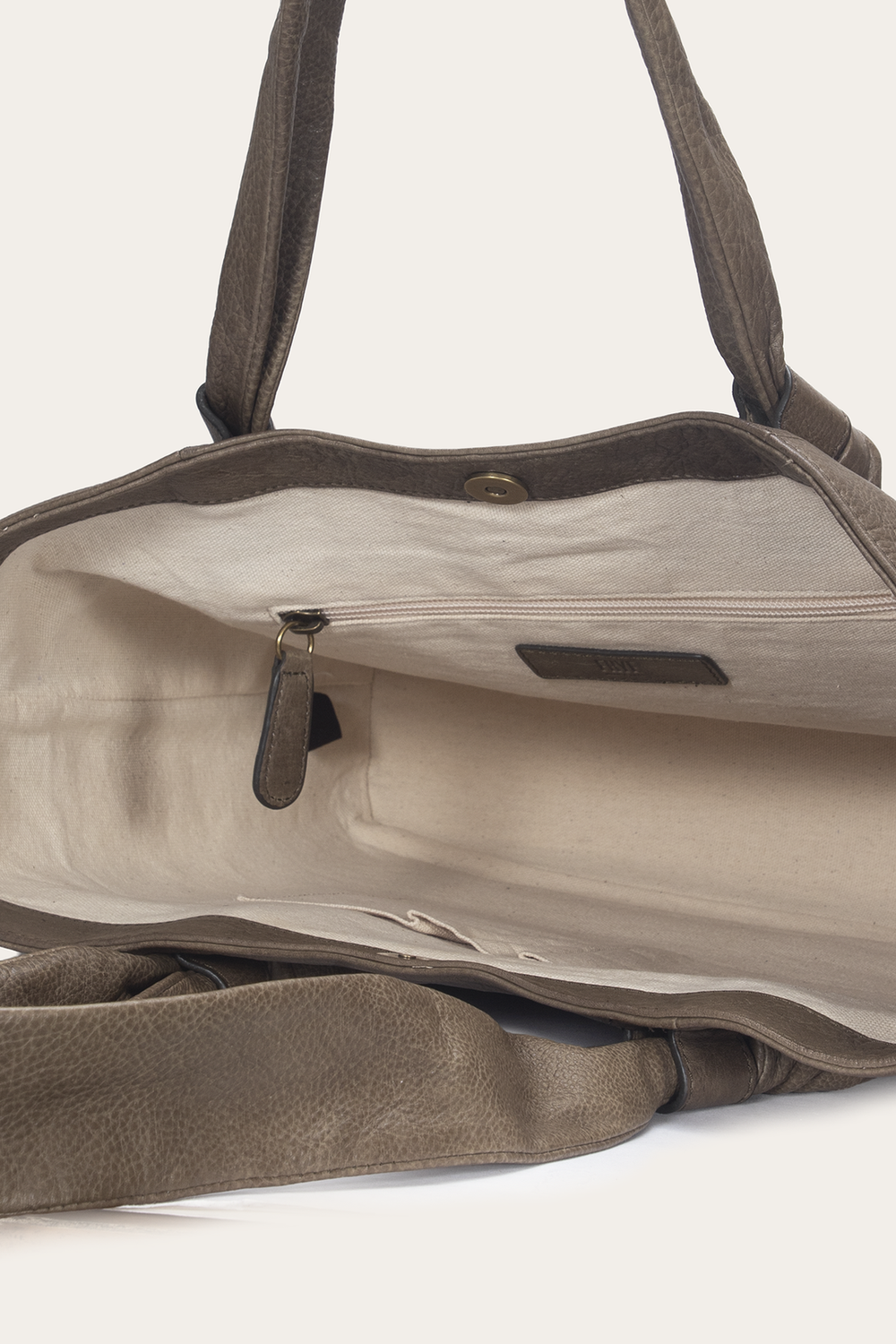 Frye Dusty Olive Nora Knotted Tote Dusty Olive