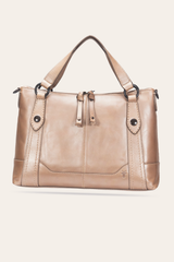 Frye Light Bronze Melissa Medium Satchel Light Bronze