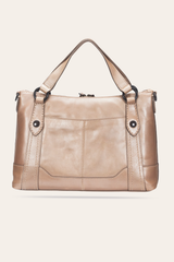 Frye Light Bronze Melissa Medium Satchel Light Bronze