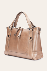 Frye Light Bronze Melissa Medium Satchel Light Bronze