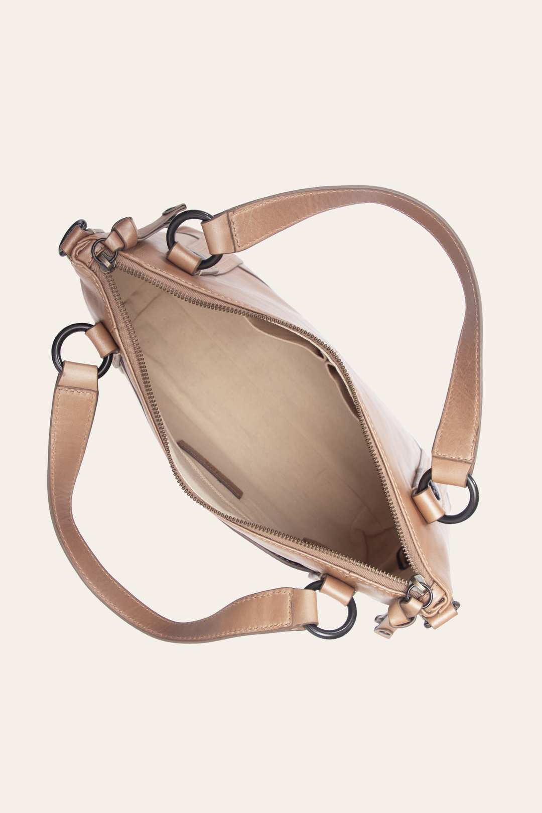 Frye Light Bronze Melissa Medium Satchel Light Bronze