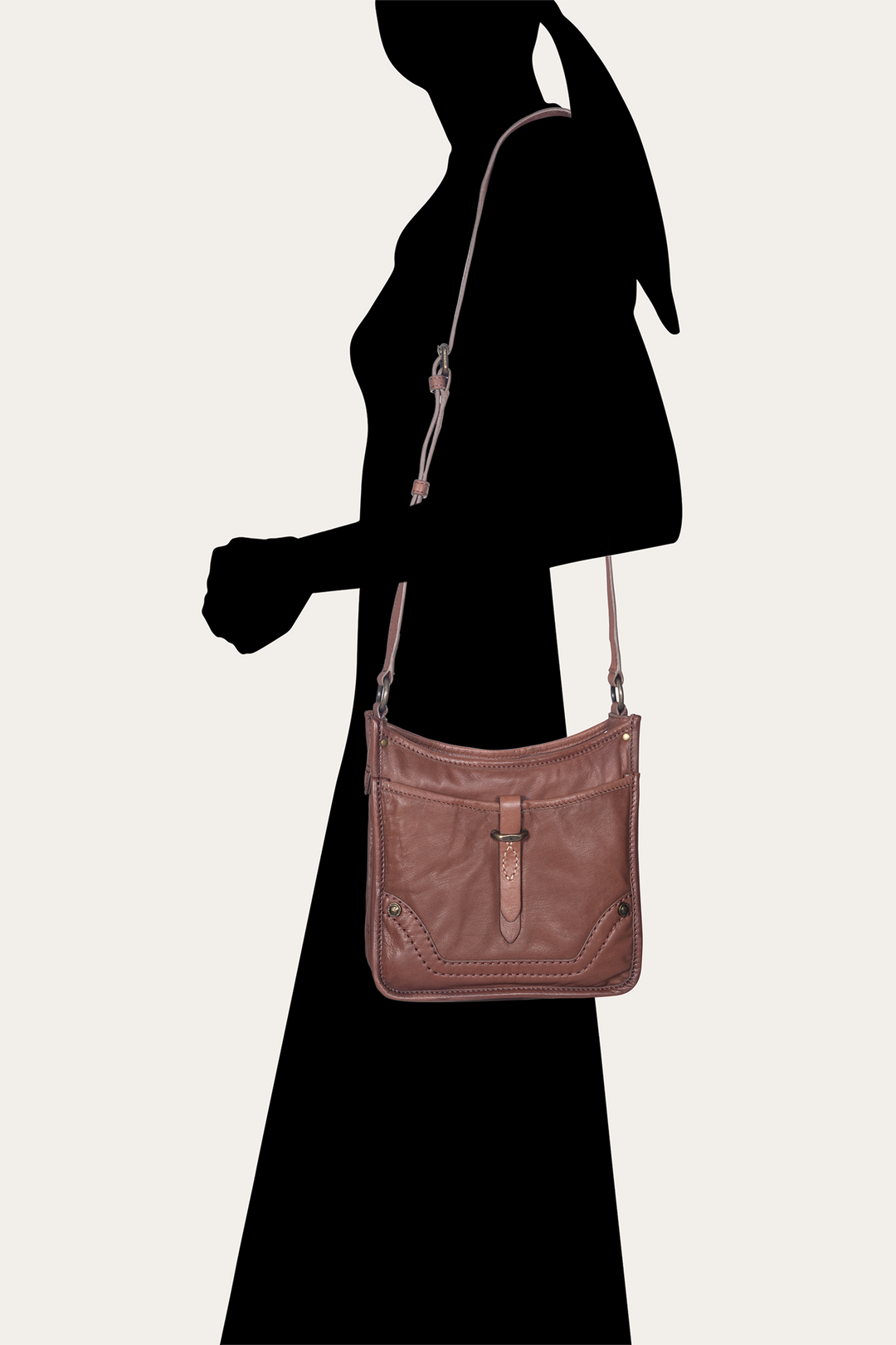 Frye Campus Cognac Crossbody Cognac