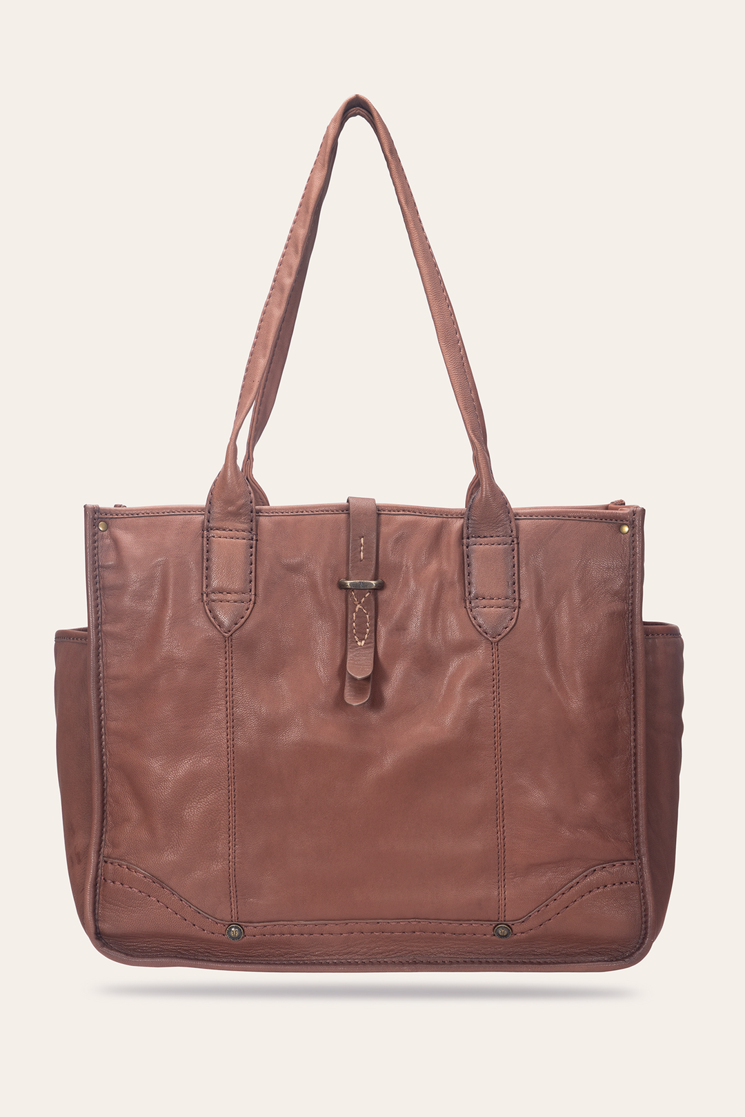 Frye Campus Cognac Tote Cognac