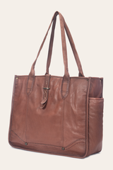 Frye Campus Cognac Tote Cognac