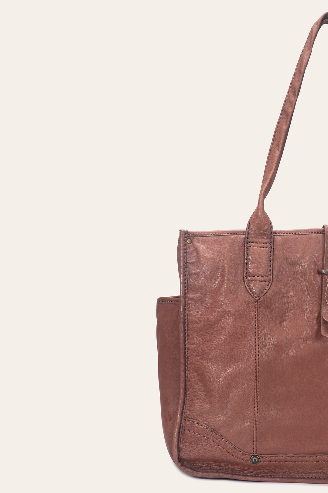 Frye Campus Cognac Tote Cognac