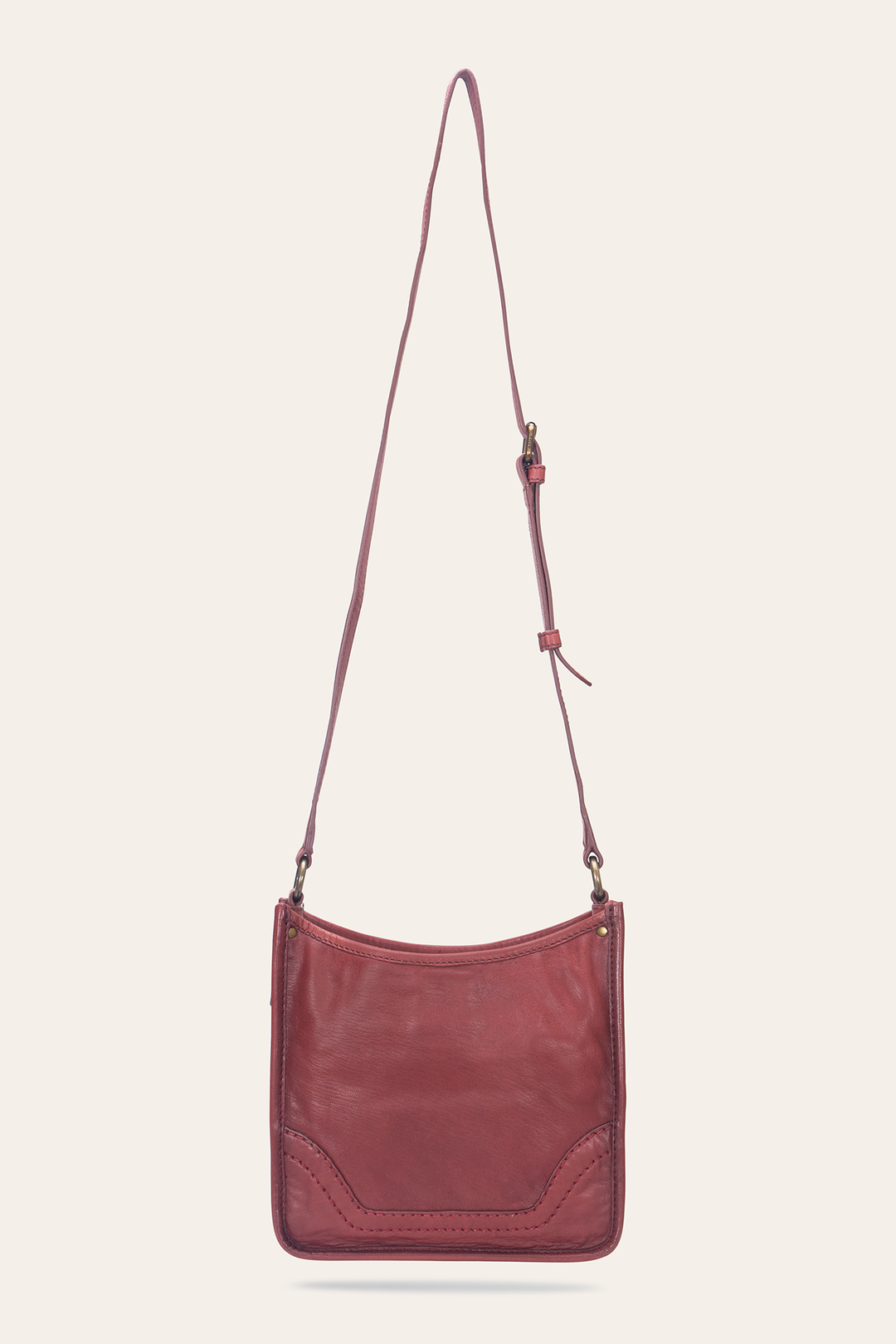 Frye Campus Burgundy Crossbody Burgundy