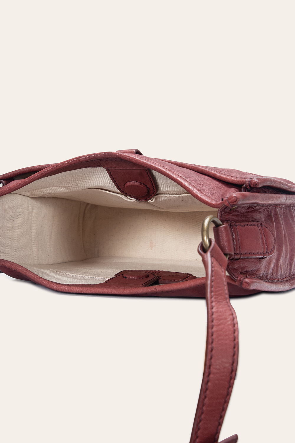 Frye Campus Burgundy Crossbody Burgundy
