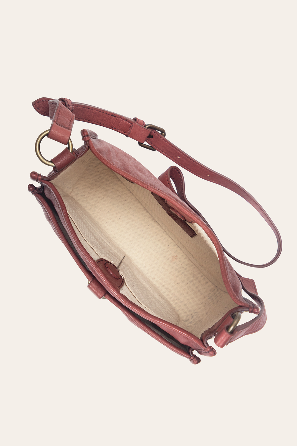 Frye Campus Burgundy Crossbody Burgundy