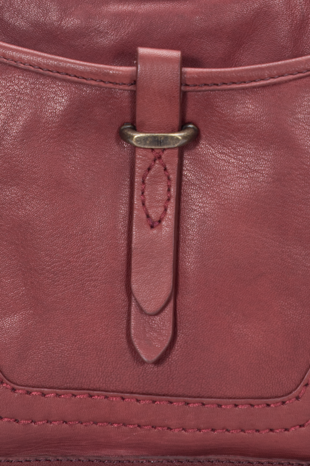Frye Campus Burgundy Crossbody Burgundy