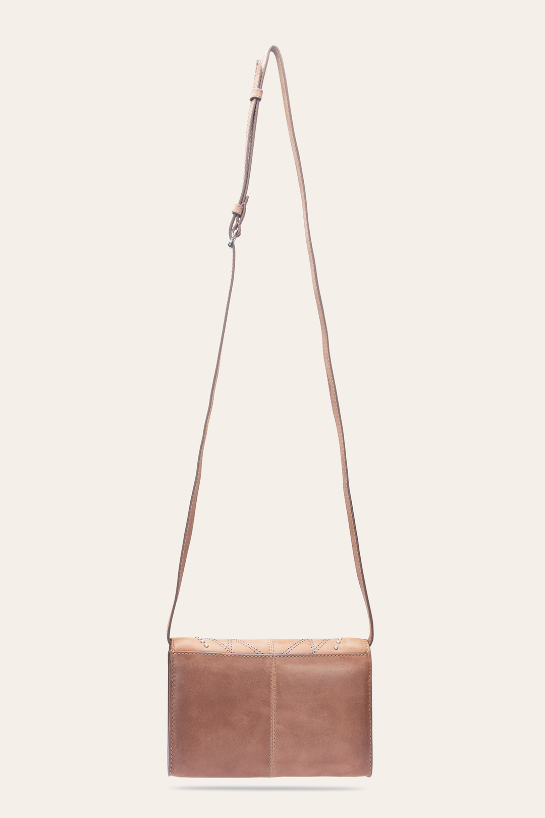 Frye Sara Beige Wallet Crossbody Beige