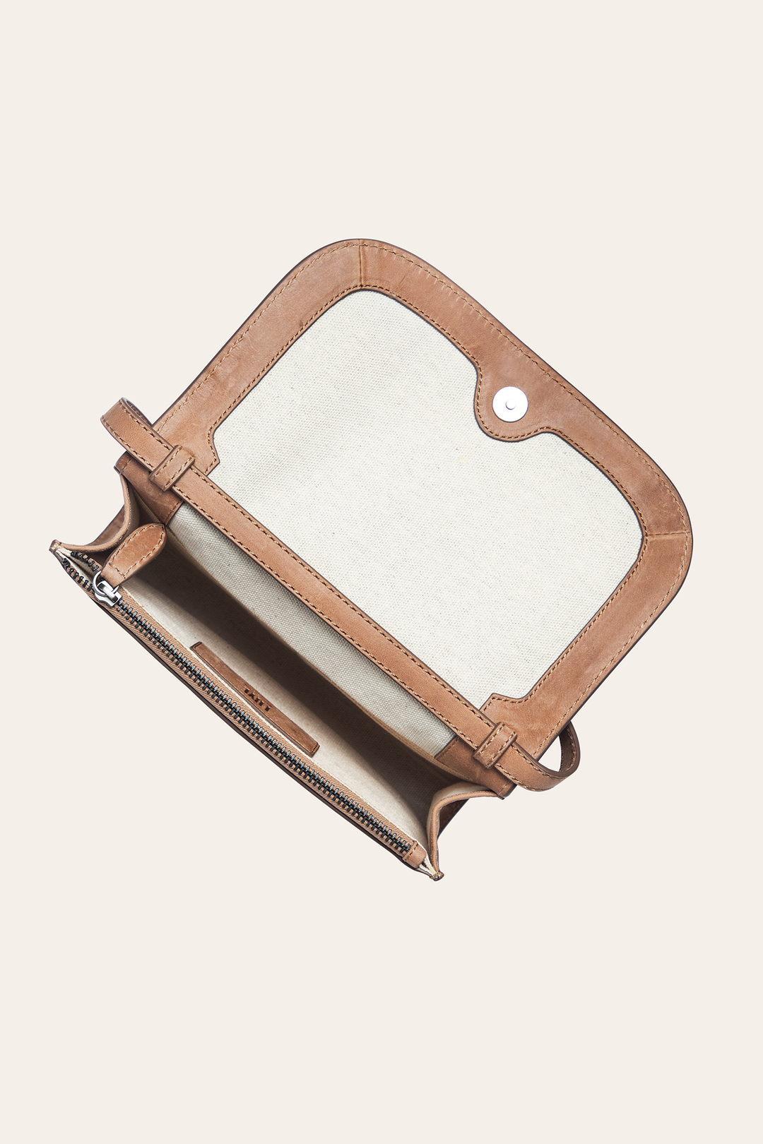 Frye Sara Beige Wallet Crossbody Beige