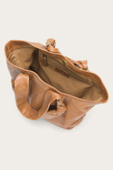 Frye Nora Beige Knotted Tote Beige