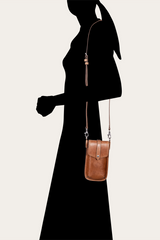 Frye Melissa Beige Phone Pouch Beige