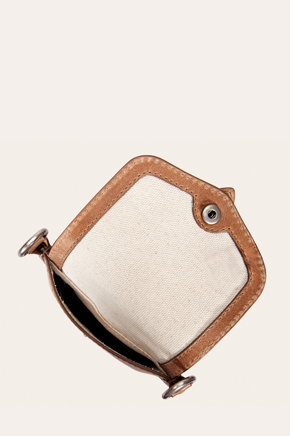 Frye Melissa Beige Phone Pouch Beige