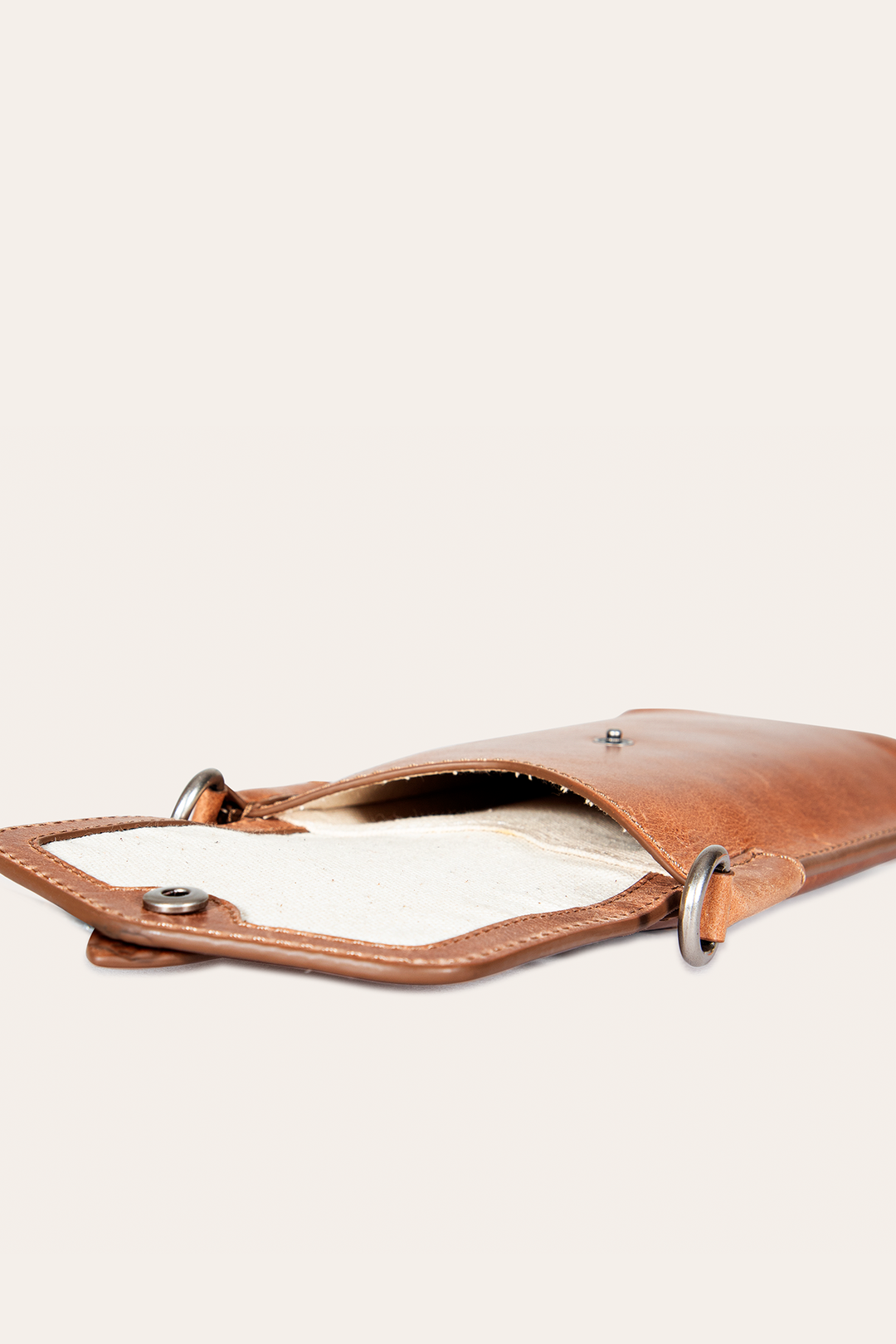 Frye Melissa Beige Phone Pouch Beige