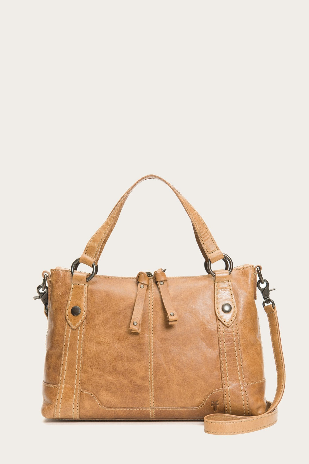 Frye Melissa Beige Medium Crossbody Beige