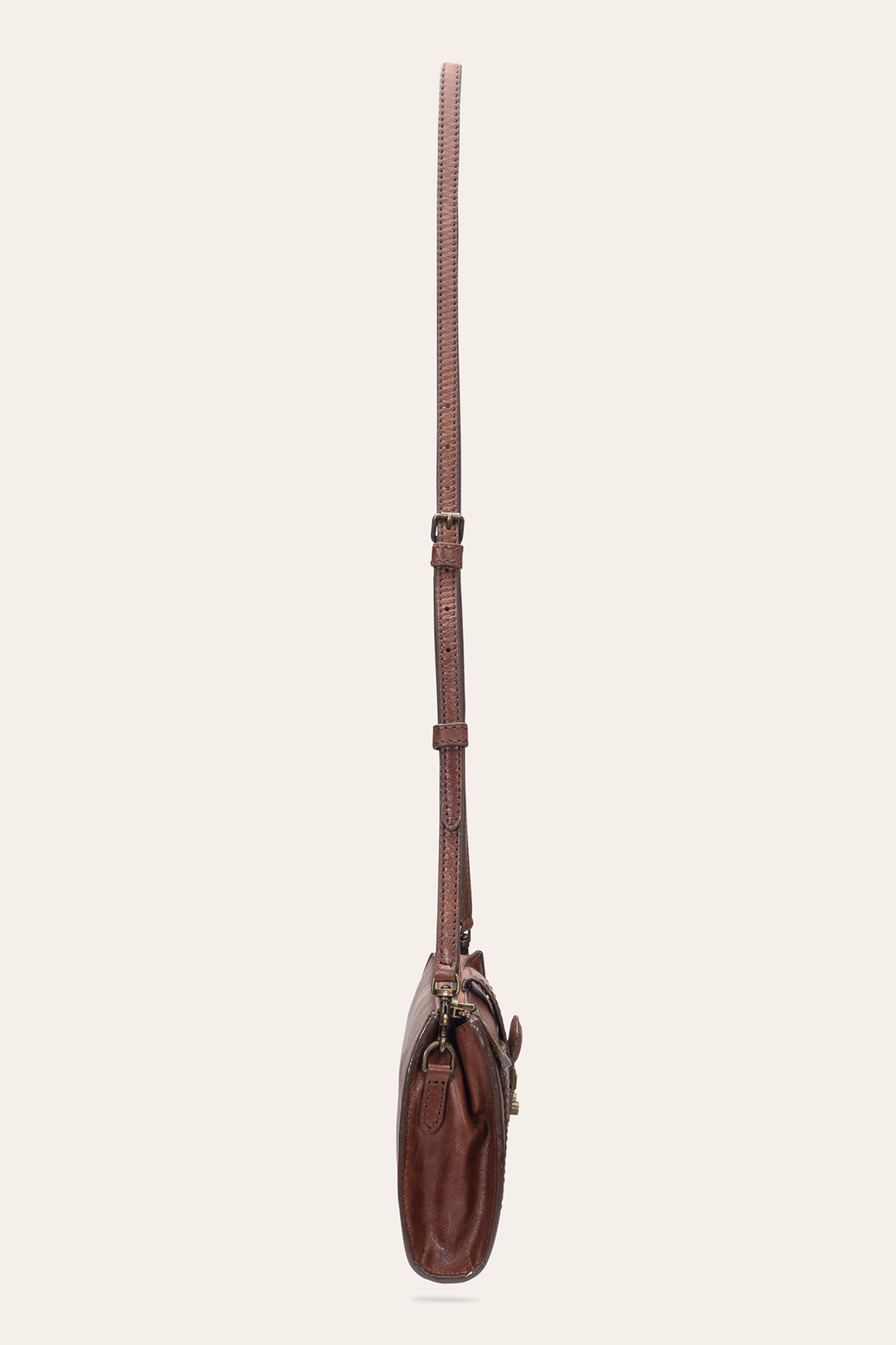 Frye Alex Cognac Crossbody Clutch Cognac