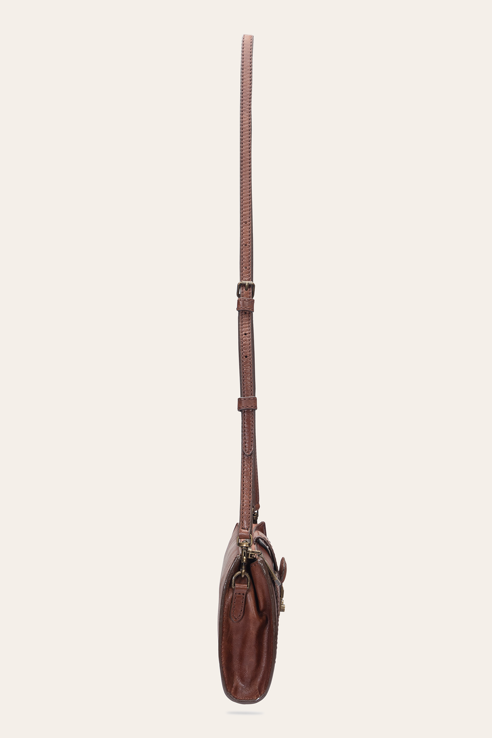 Frye Alex Cognac Crossbody Clutch Cognac