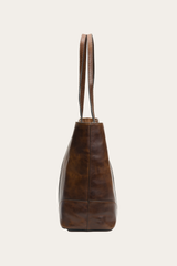 Frye Melissa Dark Brown Shopper Dark Brown
