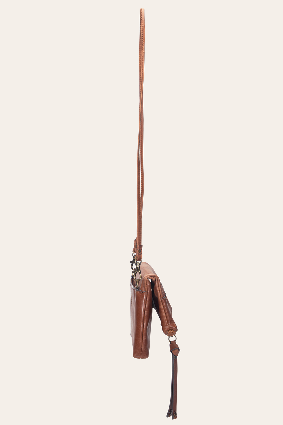 Frye Melissa Cognac Crossbody Clutch Cognac