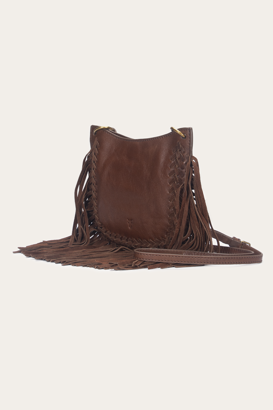 Frye Cognac Faye Mini Crossbody Cognac