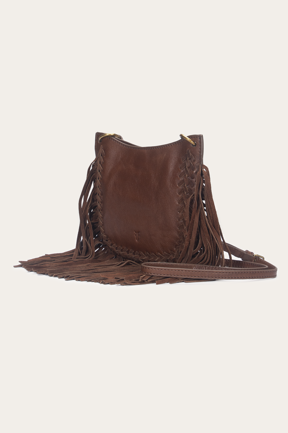 Frye Cognac Faye Mini Crossbody Cognac