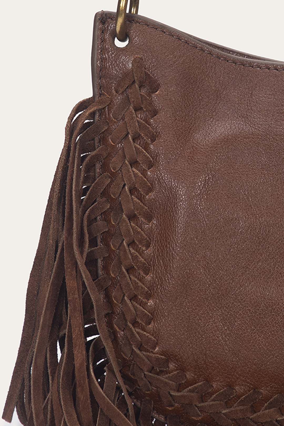 Frye Cognac Faye Mini Crossbody Cognac