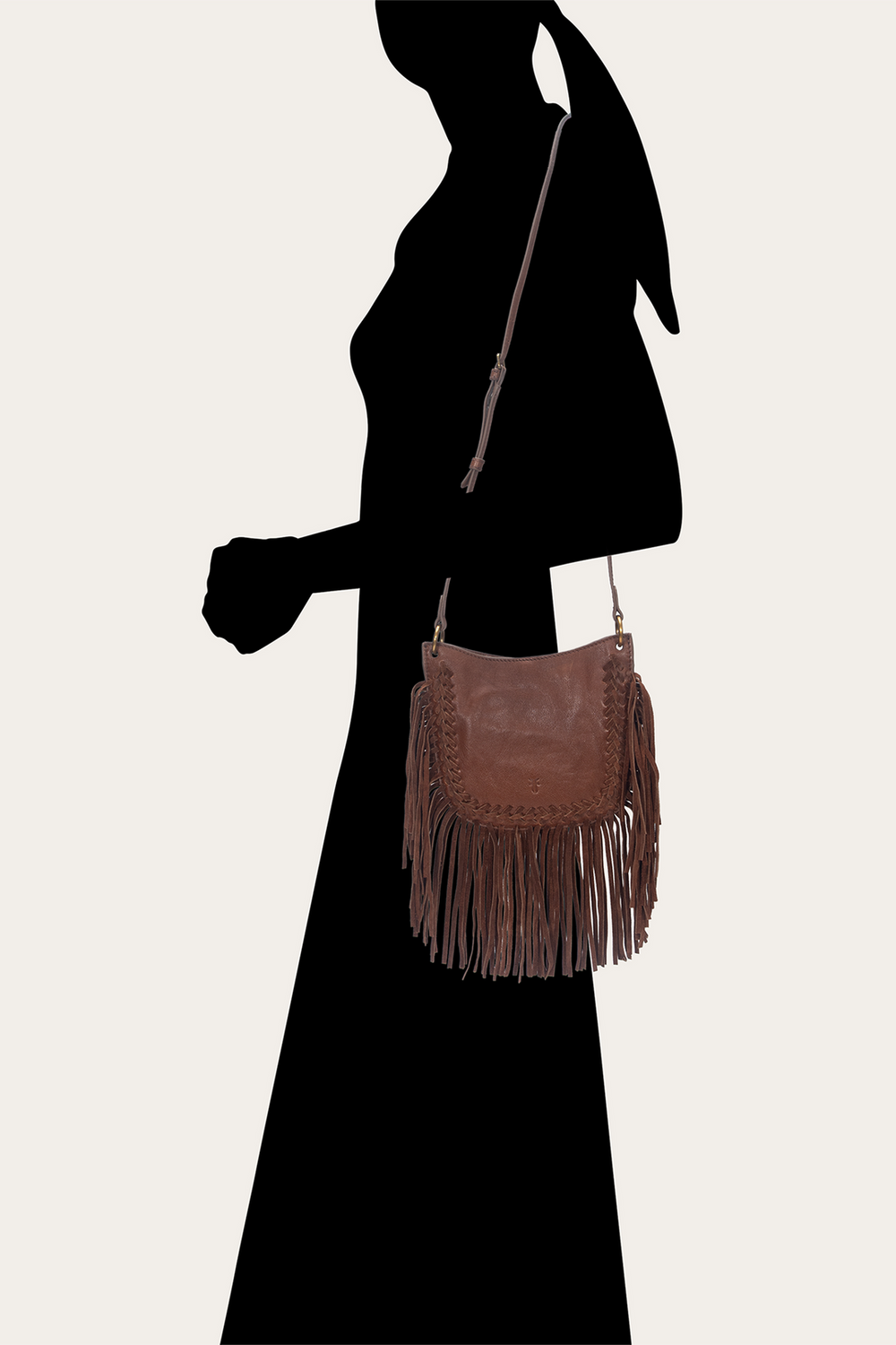 Frye Cognac Faye Mini Crossbody Cognac
