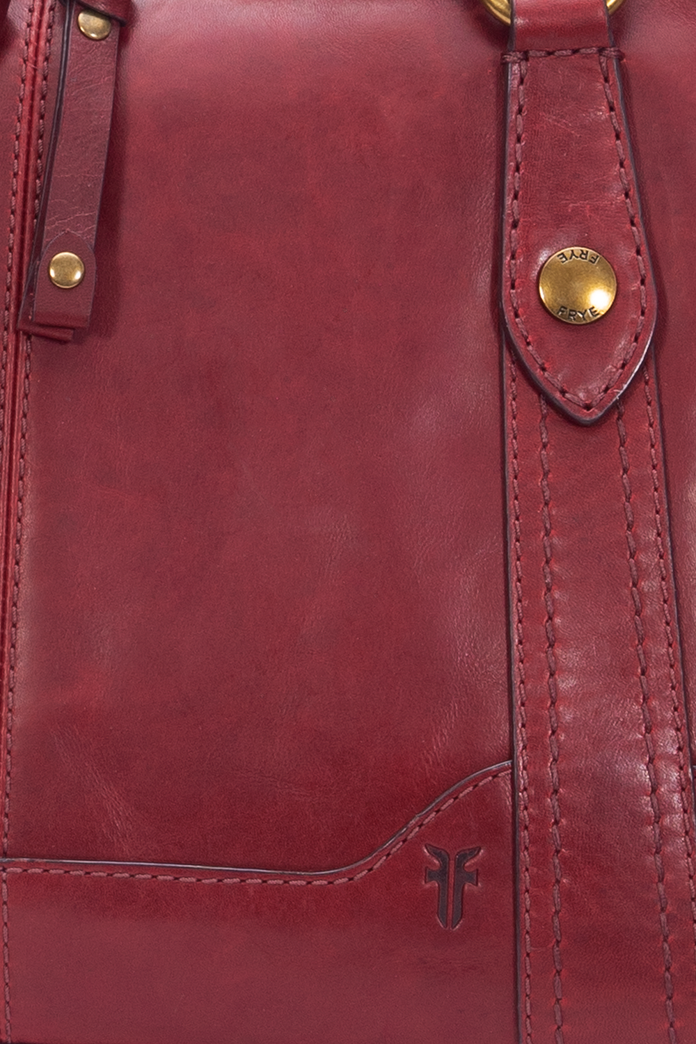 Frye Berry Lacquer Melissa Medium Satchel Berry Lacquer