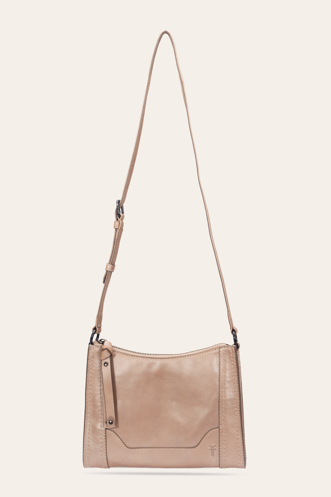 Frye Light Bronze Melissa Zip Crossbody Light Bronze