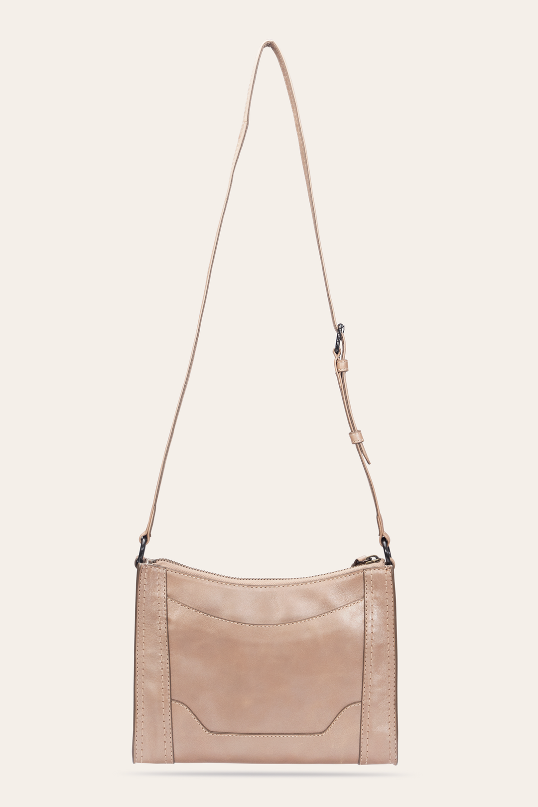 Frye Light Bronze Melissa Zip Crossbody Light Bronze
